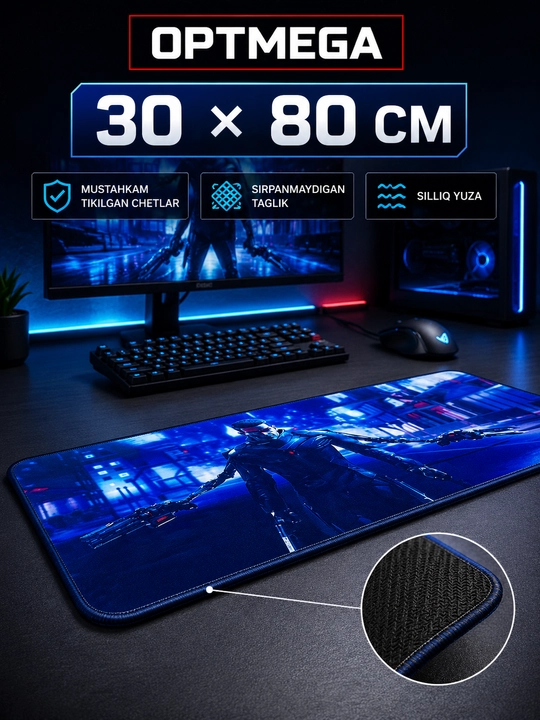 Kompyuter kovrik va sichqoncha uchun gilamcha CS GO gilamcha