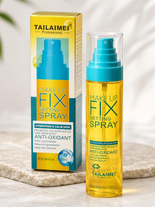 Спрей фиксатор для макияжа, увлажняющий, Make Up Fixer