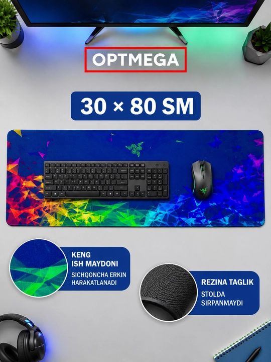 Kompyuter kovrik va sichqoncha uchun gilamcha CS GO gilamcha