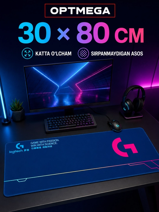 Kompyuter kovrik va sichqoncha uchun gilamcha CS GO gilamcha