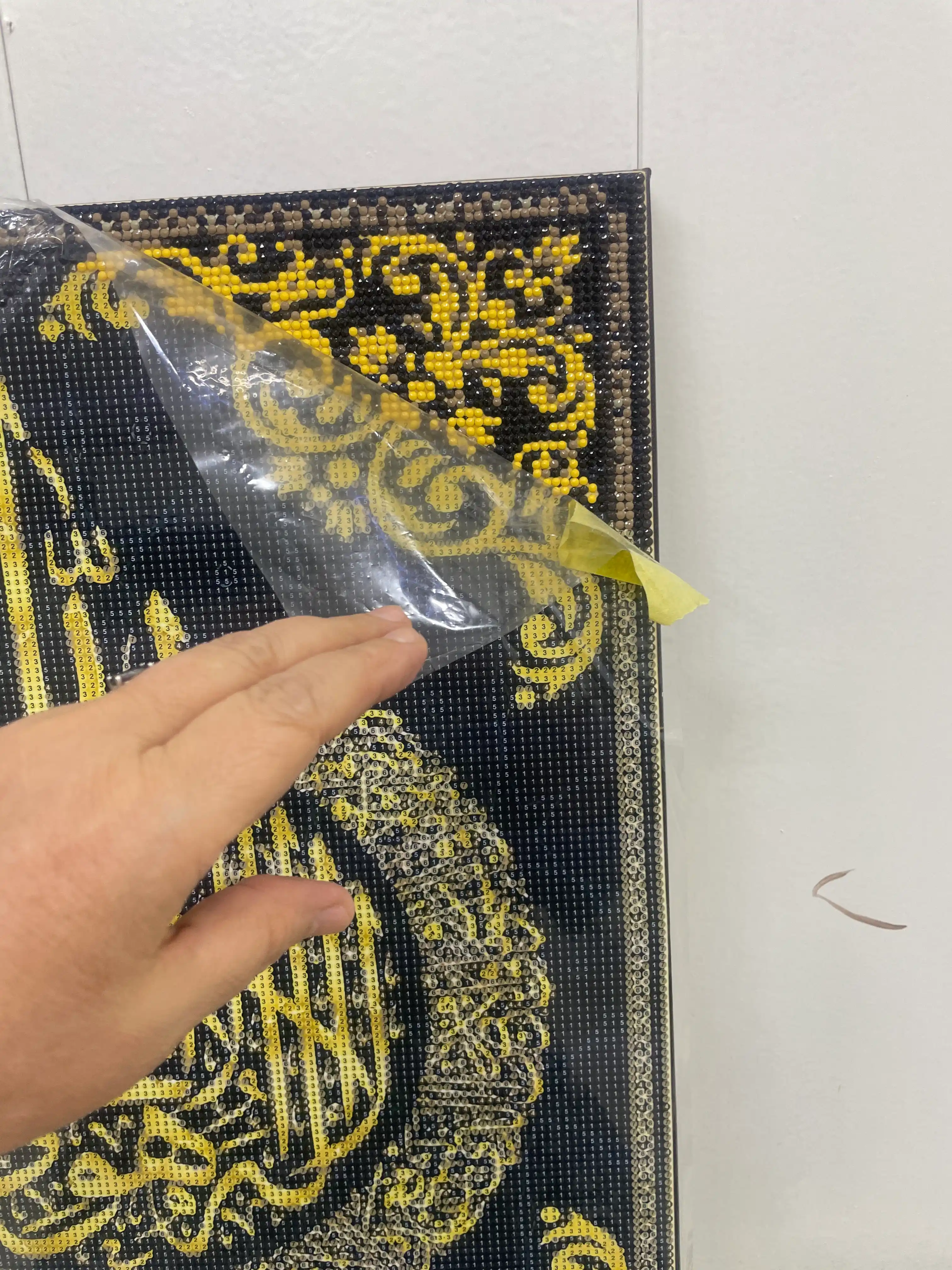Olmosli mozaika, almazniy mazayka, olmos mazayka, fosforli (tunda yonadi) 40*50 sm "ISLOM"