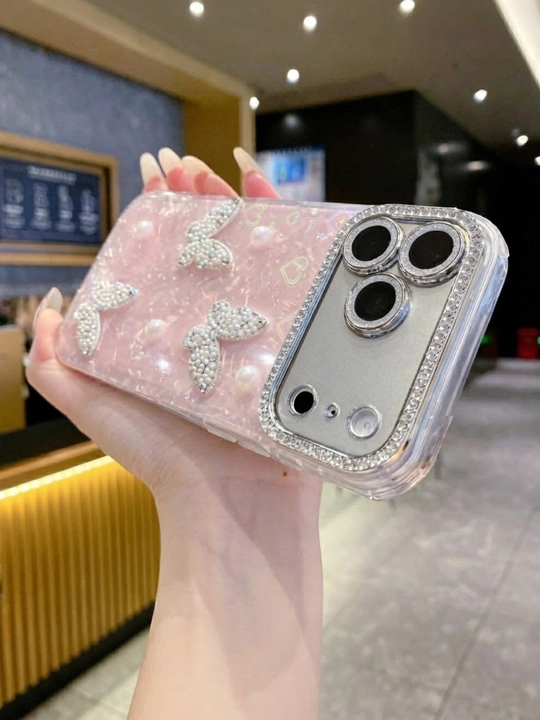 IPhone 16 Pro, 16 Pro Max, 17 Pro, 17 Pro Max uchun silikon himoya g‘ilofi
