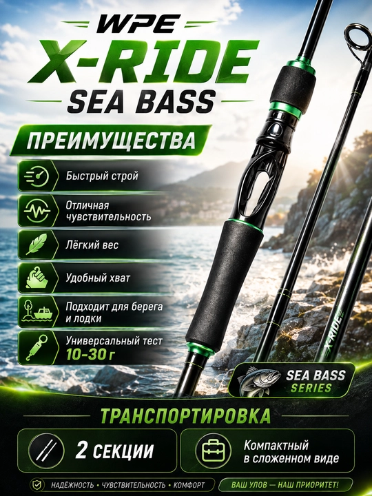 Спиннинг для рыбалки штекерный