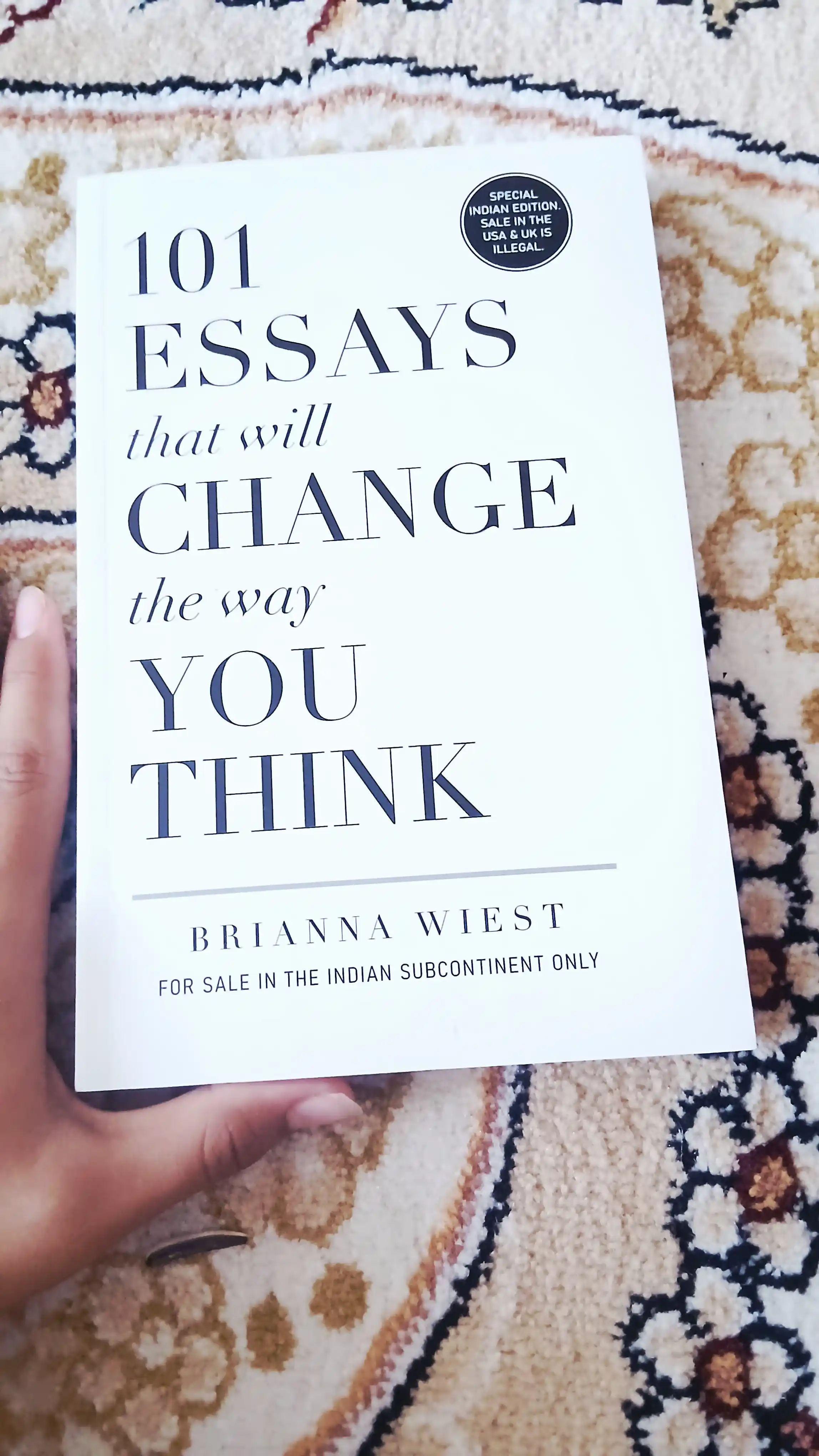 101 Essays That Will Change The Way You Think, Briana Wiest