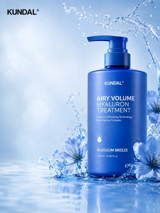 KUNDAL Кондиционер для объёма волос Hyaluron Airy Volume Treatment, 500 мл - 
