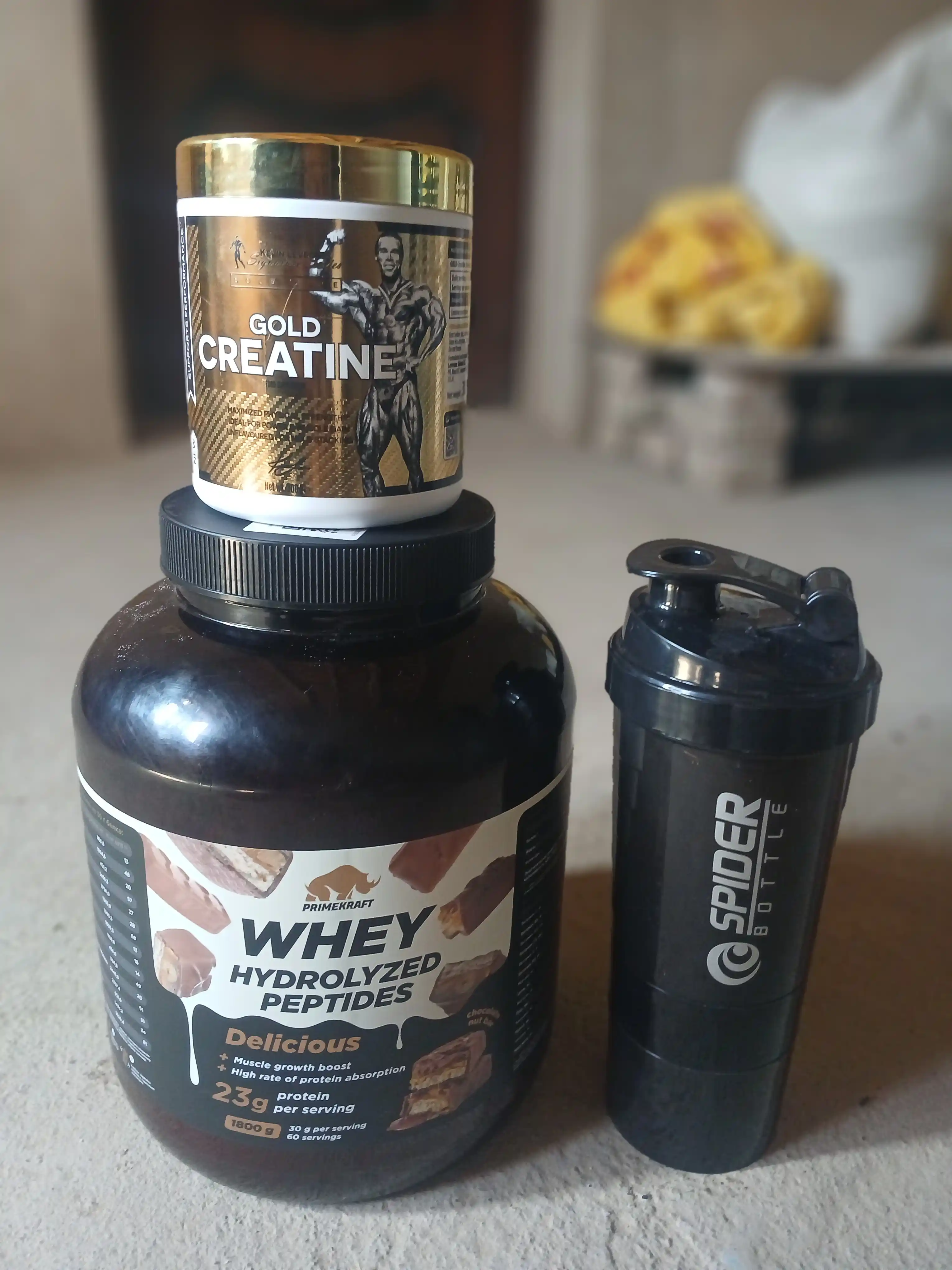 Креатин моногидрат "Kevin Levrone Gold Creatine", без вкуса, 300 г, 60 порций
