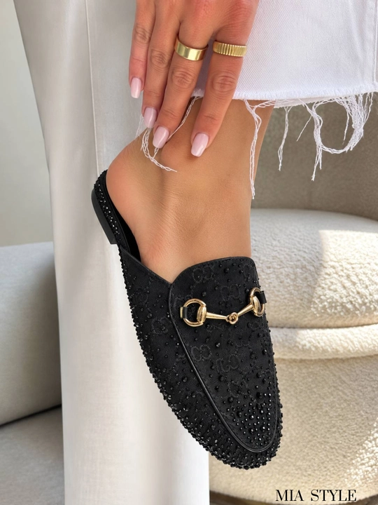 Gucci ayollar kuzgi myuli tosh bezakli Turkiya, razmerga razmer, oq qutida