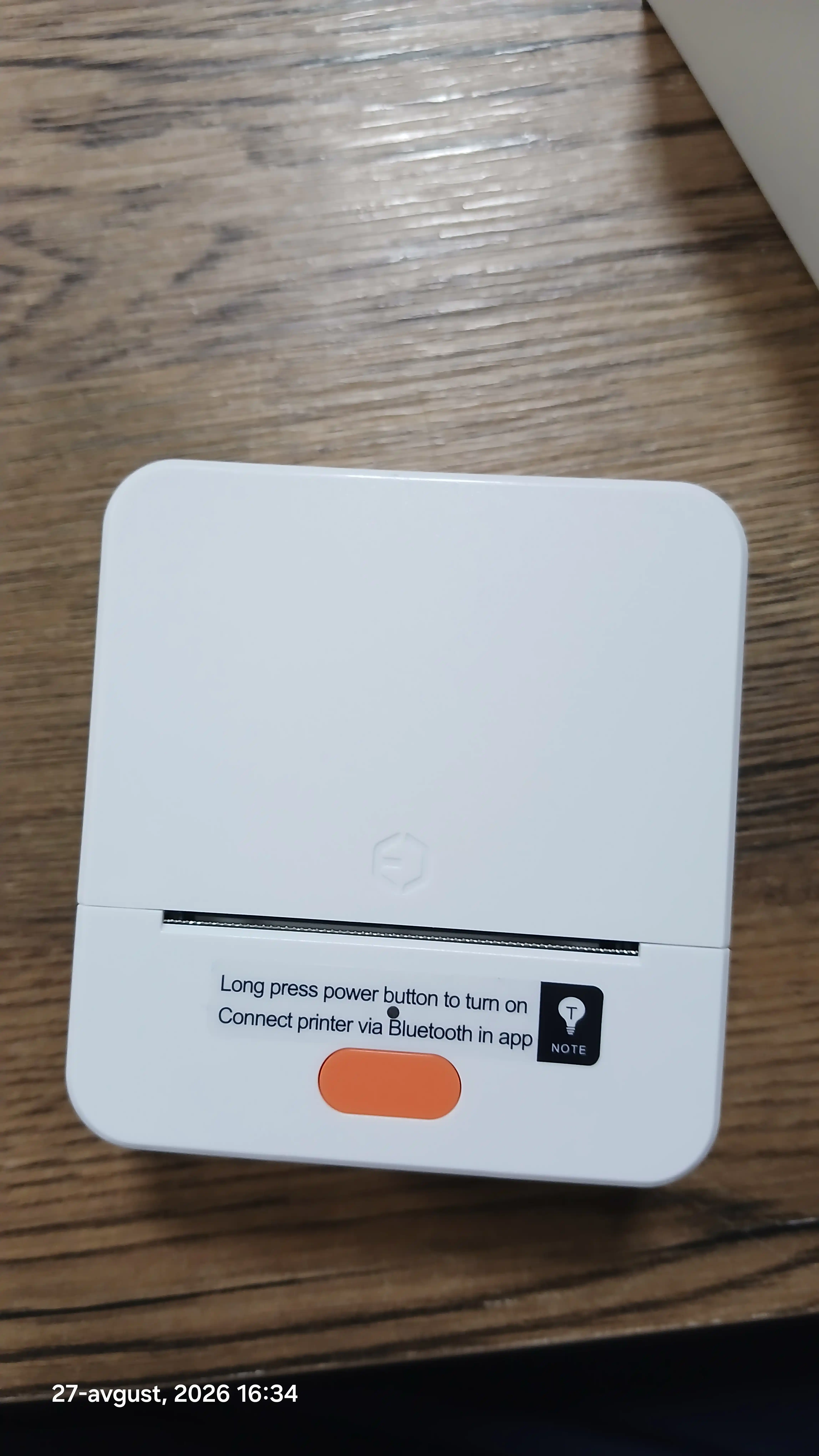 Bluetooth termal yorliq printeri iTech T1