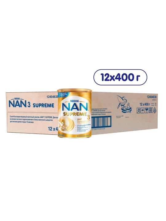 Детская смесь NAN 3 Supreme, 400 гр
