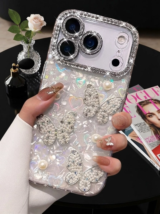 IPhone 16 Pro, 16 Pro Max, 17 Pro, 17 Pro Max uchun silikon himoya g‘ilofi