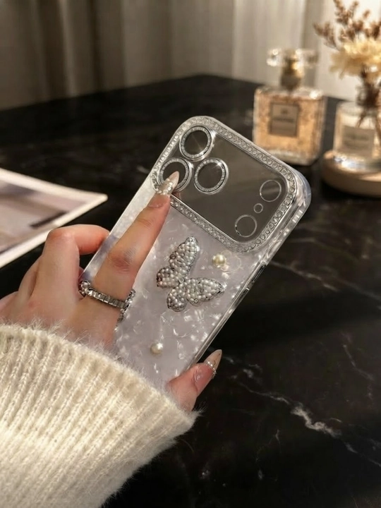 IPhone 16 Pro, 16 Pro Max, 17 Pro, 17 Pro Max uchun silikon himoya g‘ilofi