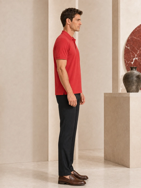 Финка Fashion Polo малиновый, мужская одежда