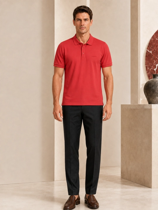 Финка Fashion Polo малиновый, мужская одежда