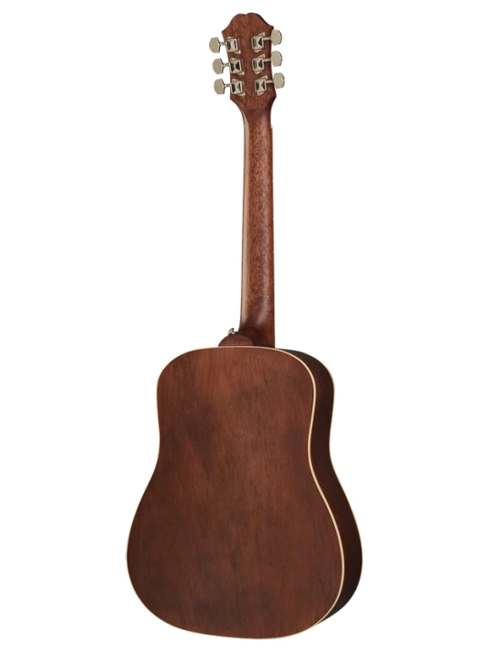Epiphone El Niño Travel Akustik gitara, kichraytirilgan o‘lchamli, g‘ilofi bilan