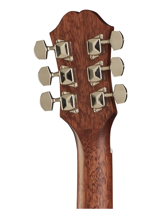 Epiphone El Niño Travel Akustik gitara, kichraytirilgan o‘lchamli, g‘ilofi bilan