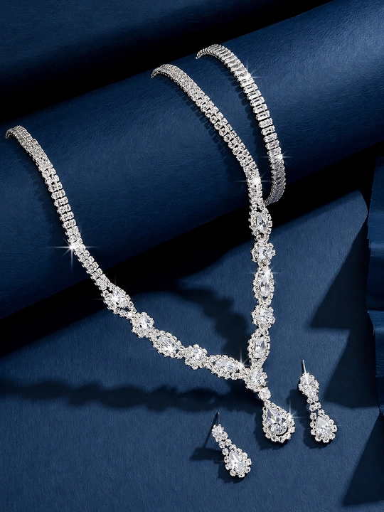 Marjon/choker taqinchoqlari to‘plami, bilaguzuk va ziraklar, to‘y, kundalik to‘plam