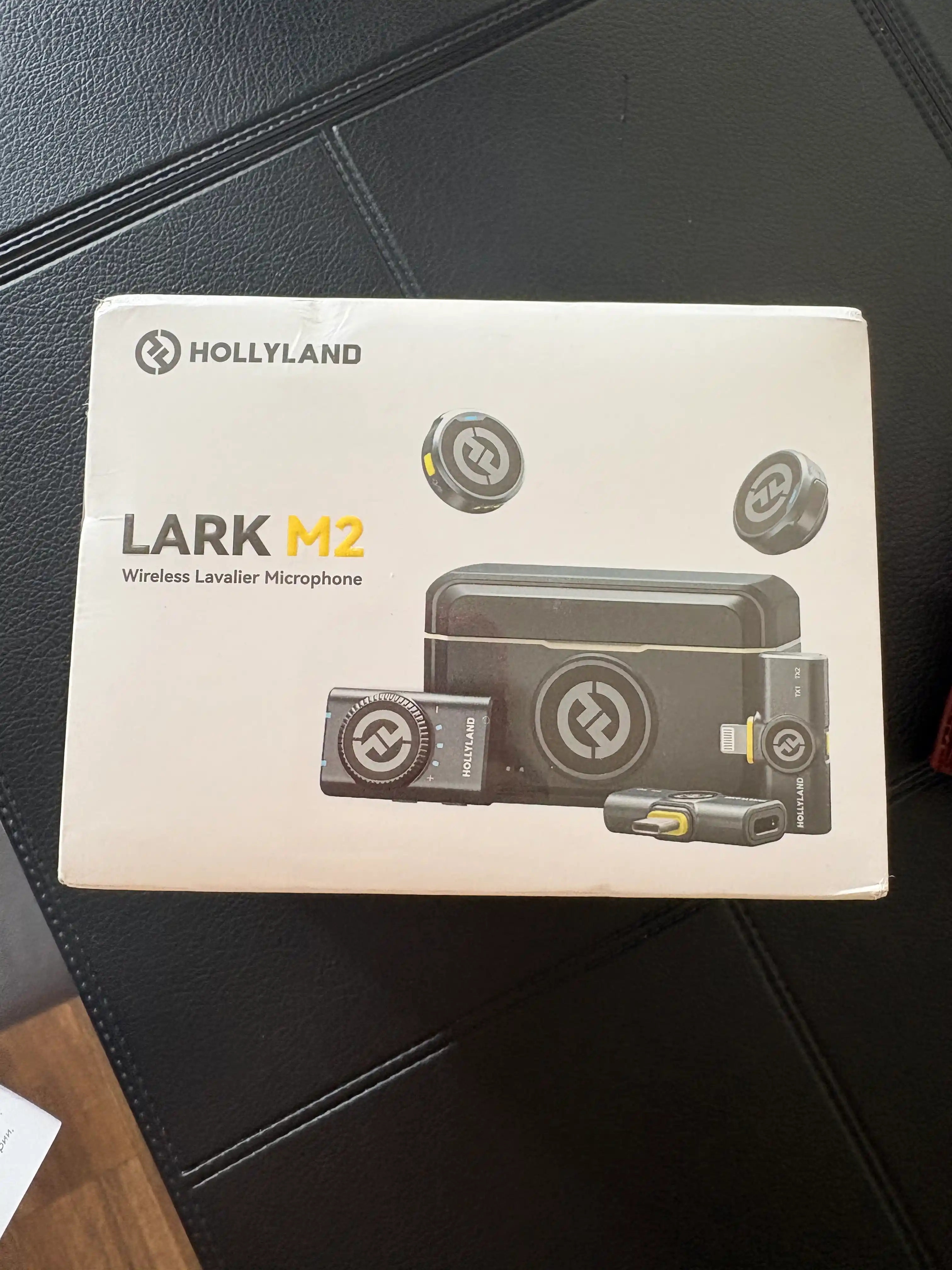 Hollyland Lark telefon uchun simsiz professional mikrofon YouTube va strim uchun