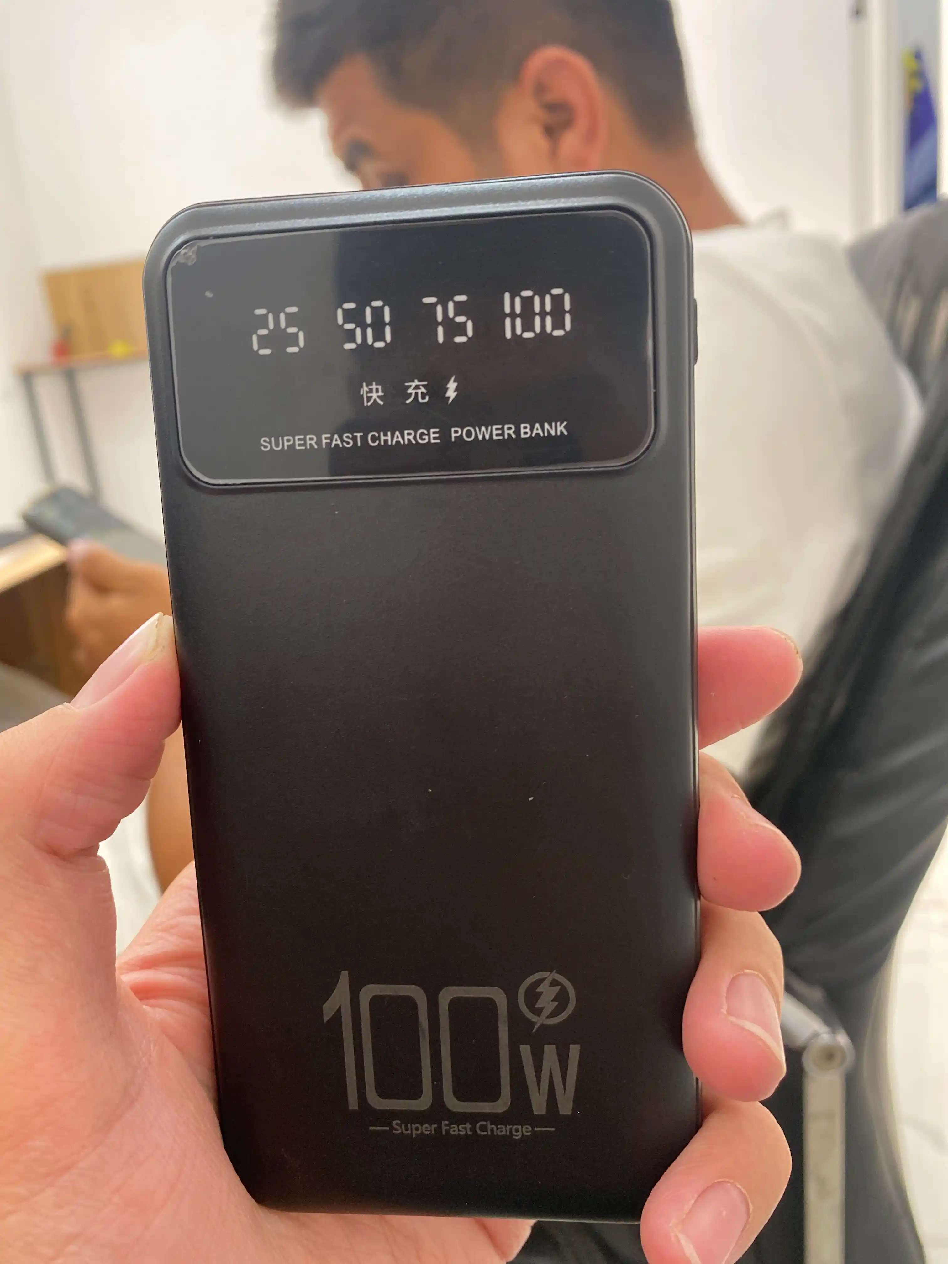 Tashqi akkumulyator, 20000mA 22.5W tezkor quvvat 100%
