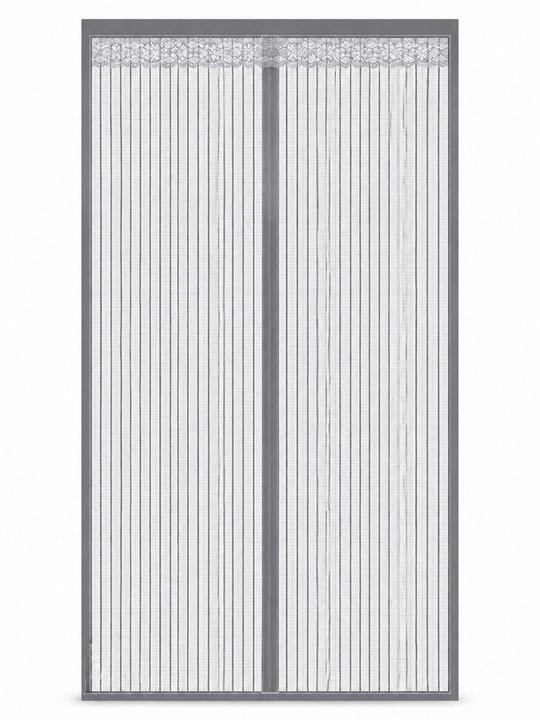 Pashshaxona, eshik uchun magnitli to‘r, chivin va pashshalarga qarshi, 100×210 sm - 