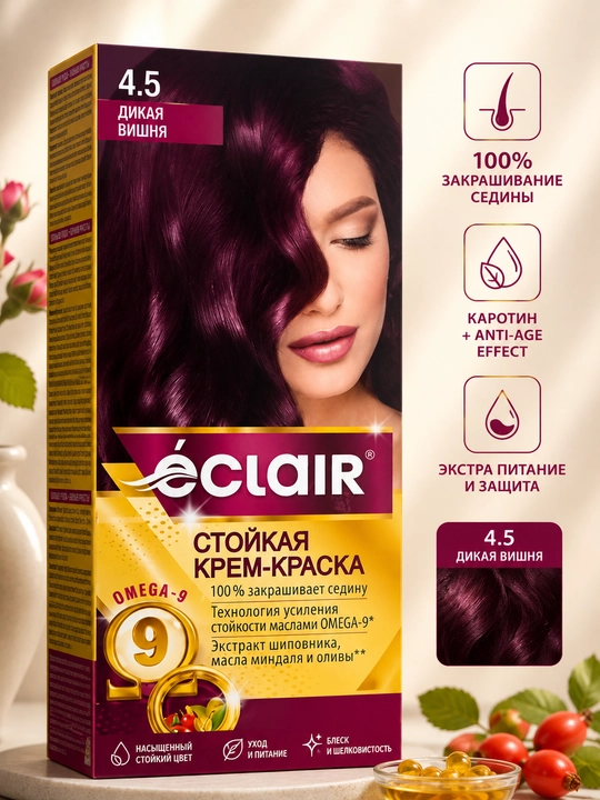 Eclair и Acme Color: краска для волос и осветлитель, разные оттенки и варианты окрашивания - 