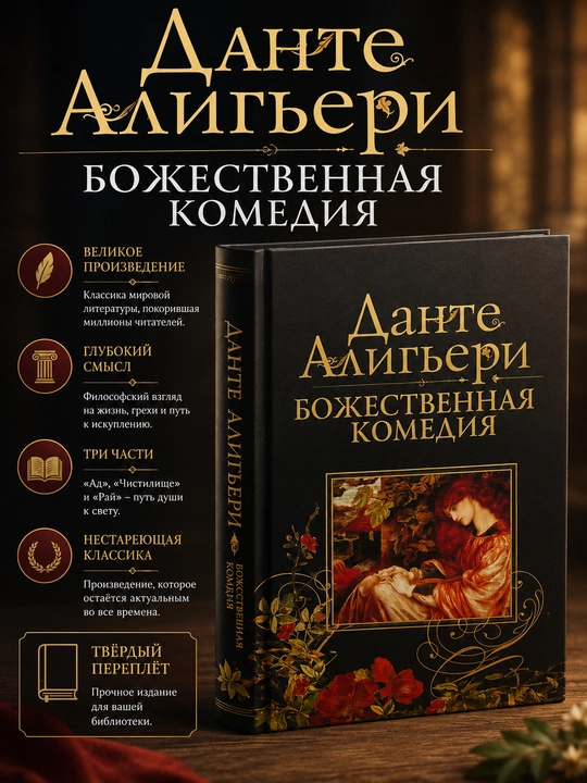 Илоҳий комедия, Данте Алигьери - 