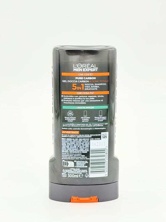 Гель для душа L'oreal Men Expert для мужчин, очищает и увлажняет кожу, 300 мл