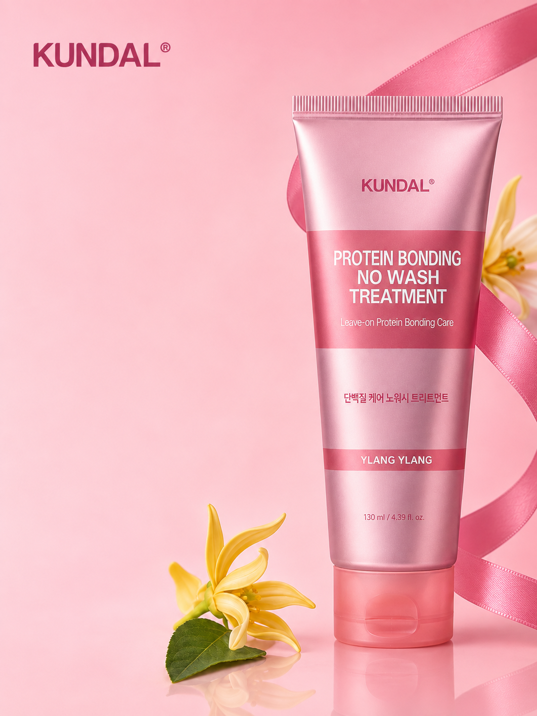KUNDAL Несмываемая маска для волос Protein Bonding No Wash Treatment, 130 мл - 