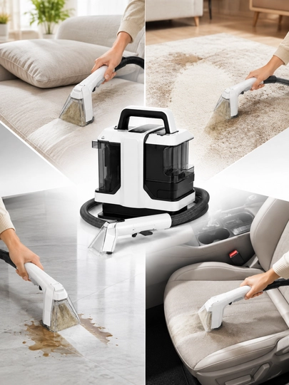 Моющий пылесос SOKANY SK-13065 для диванов, ковров и авто, 1800 Вт