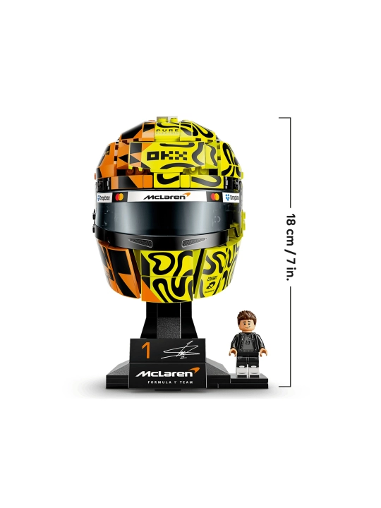 LEGO Editions McLaren F1 jamoasi Lando Norris shlemi konstruktori 43023, 793 detal