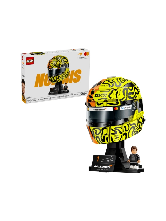 LEGO Editions McLaren F1 jamoasi Lando Norris shlemi konstruktori 43023, 793 detal - 