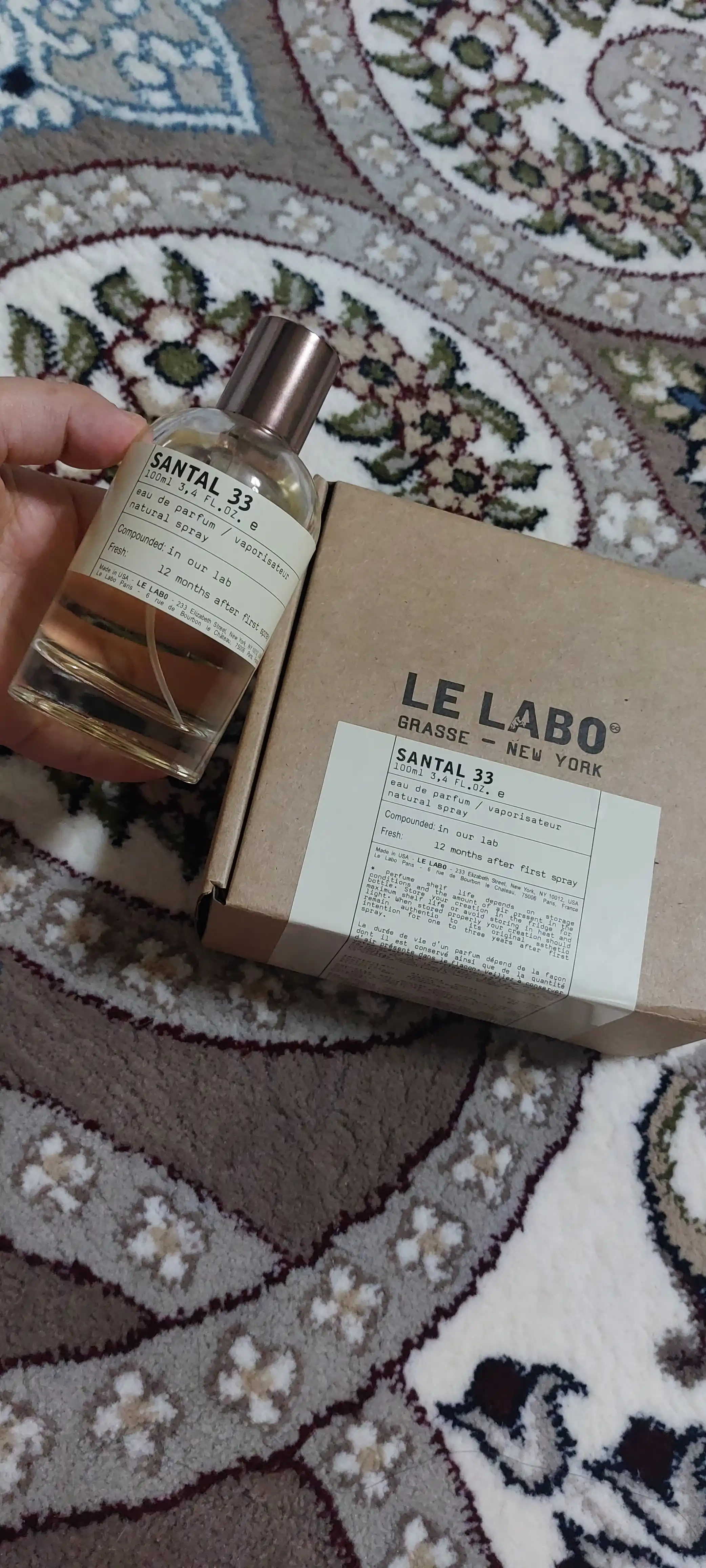 Le Labo Santal 33 100 мл унисекс парфюм стойкость 1–2 дня