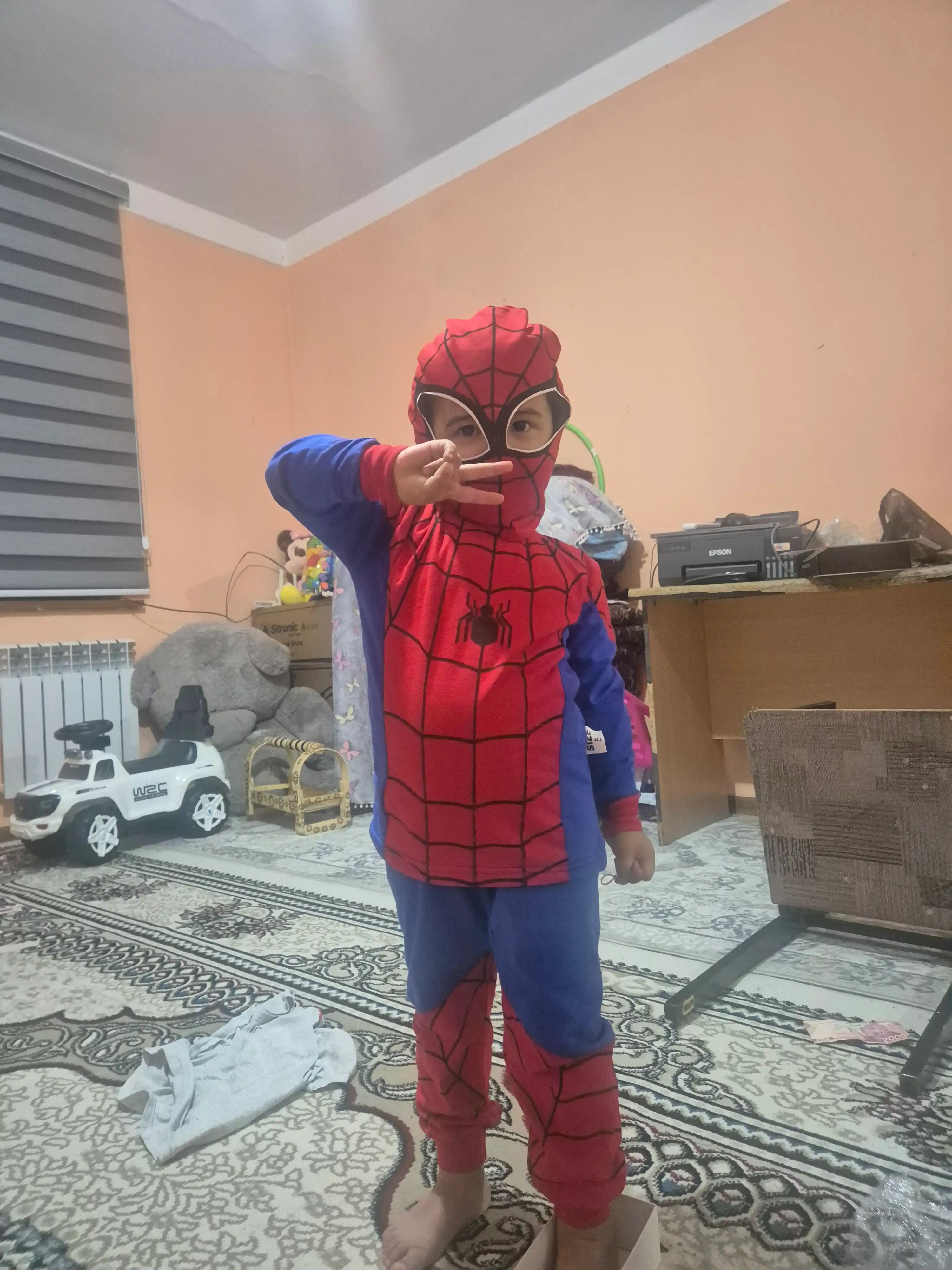 O'rgimchak odam (SPIDERMAN) 98% paxtadan kiyimi, superqahramonlar