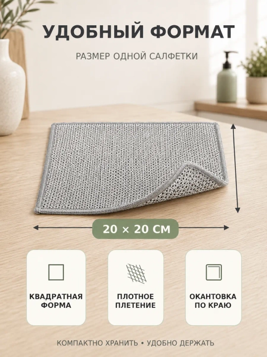 Металлическая сетка для мытья посуды, тряпка для уборки, 5/10 шт