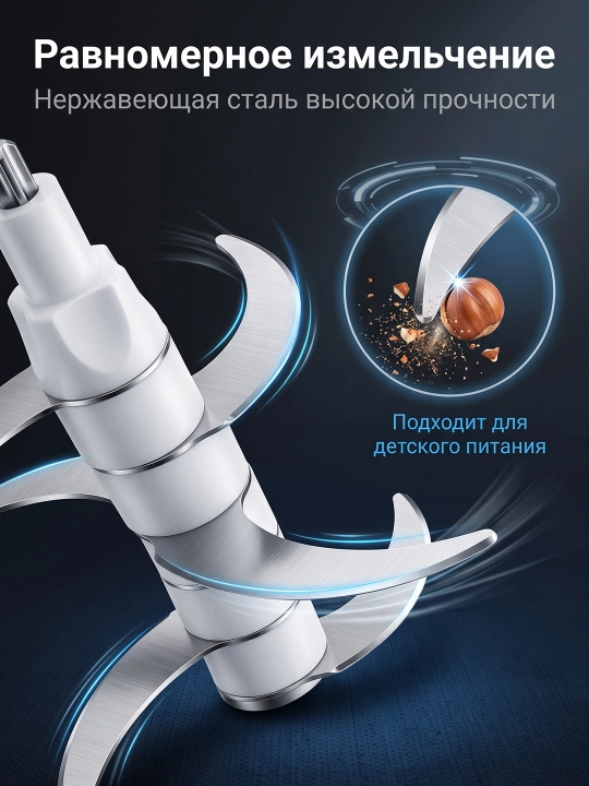 SOKANY SK-060270 измельчитель 600Вт 3л кухонный чоппер с стальными лезвиями