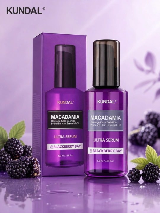 KUNDAL Soch uchun zardob Macadamia Hair Ultra Serum, 100 ml - 