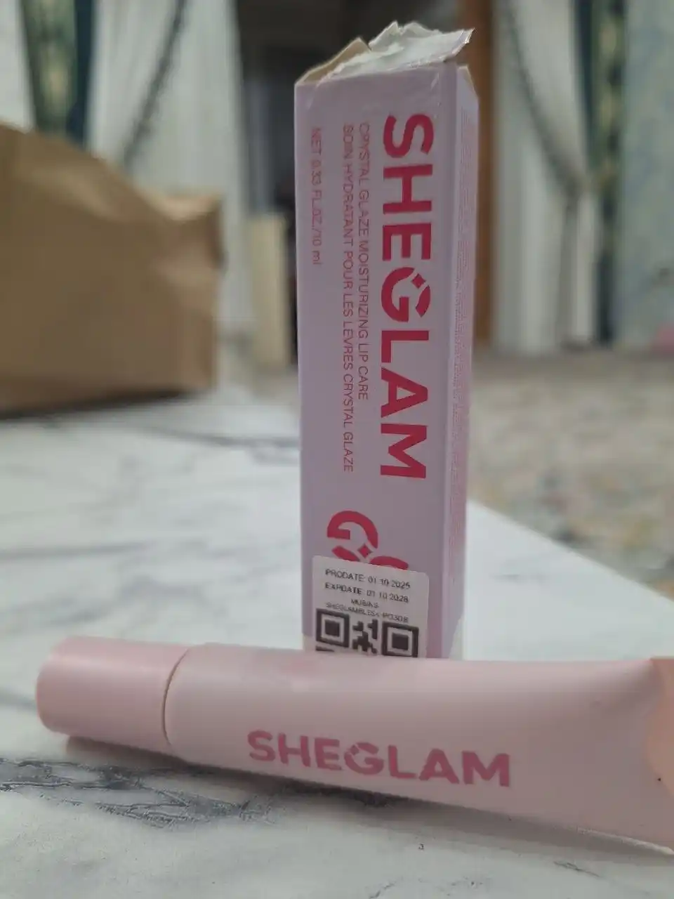 Блеск для губ SHEGLAM Crystal Glaze, Увлажнение, Блеск