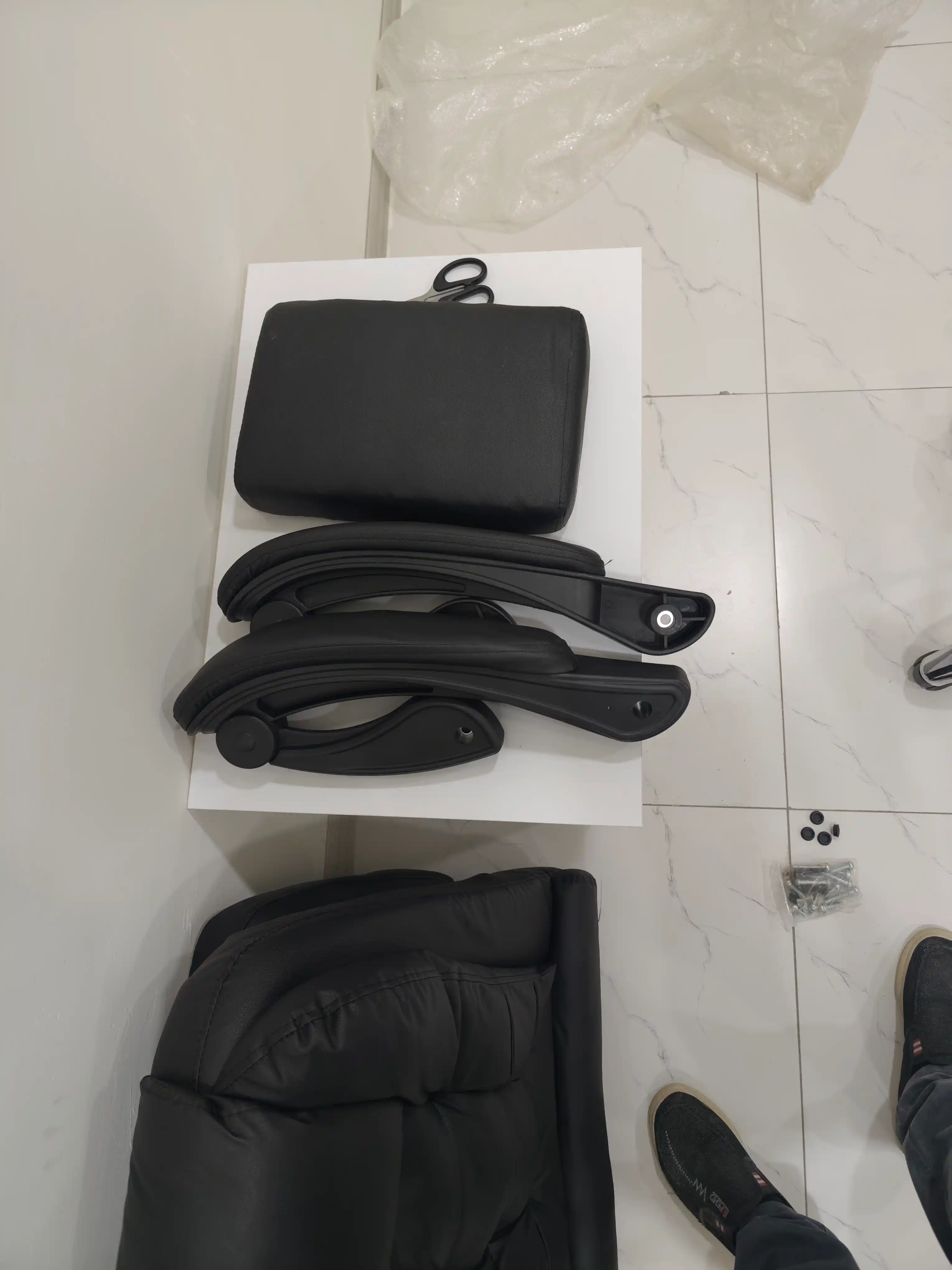 Uy va ofis uchun bel tayanchiga ega ergonomik kompyuter kreslosi