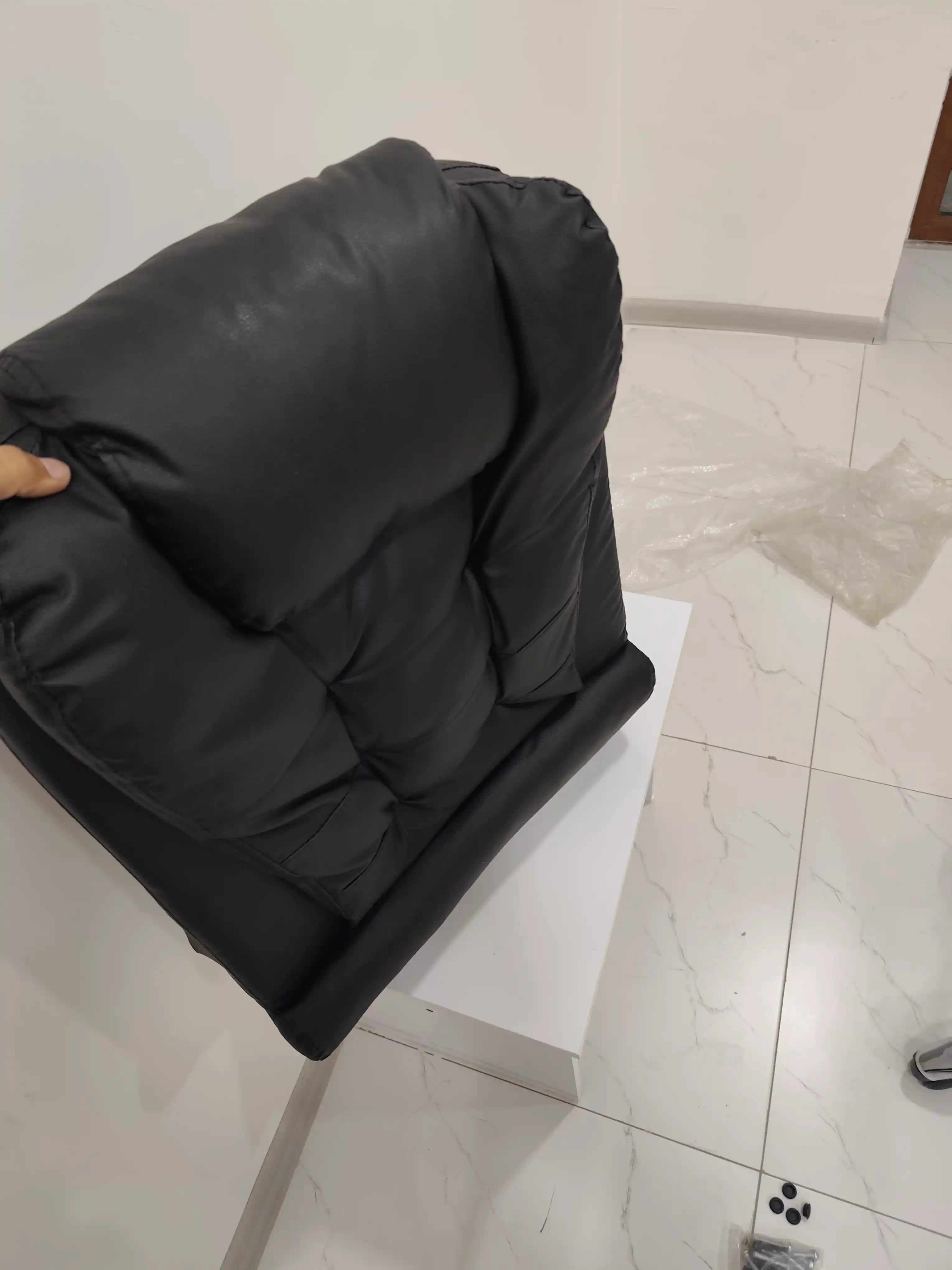 Uy va ofis uchun bel tayanchiga ega ergonomik kompyuter kreslosi