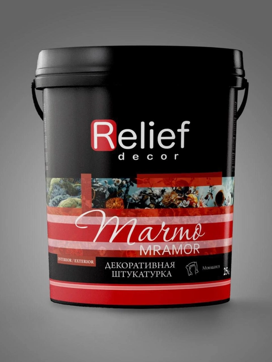 Relief Decor Marmo «Eron toshi» dekorativ suvoq 25 kg