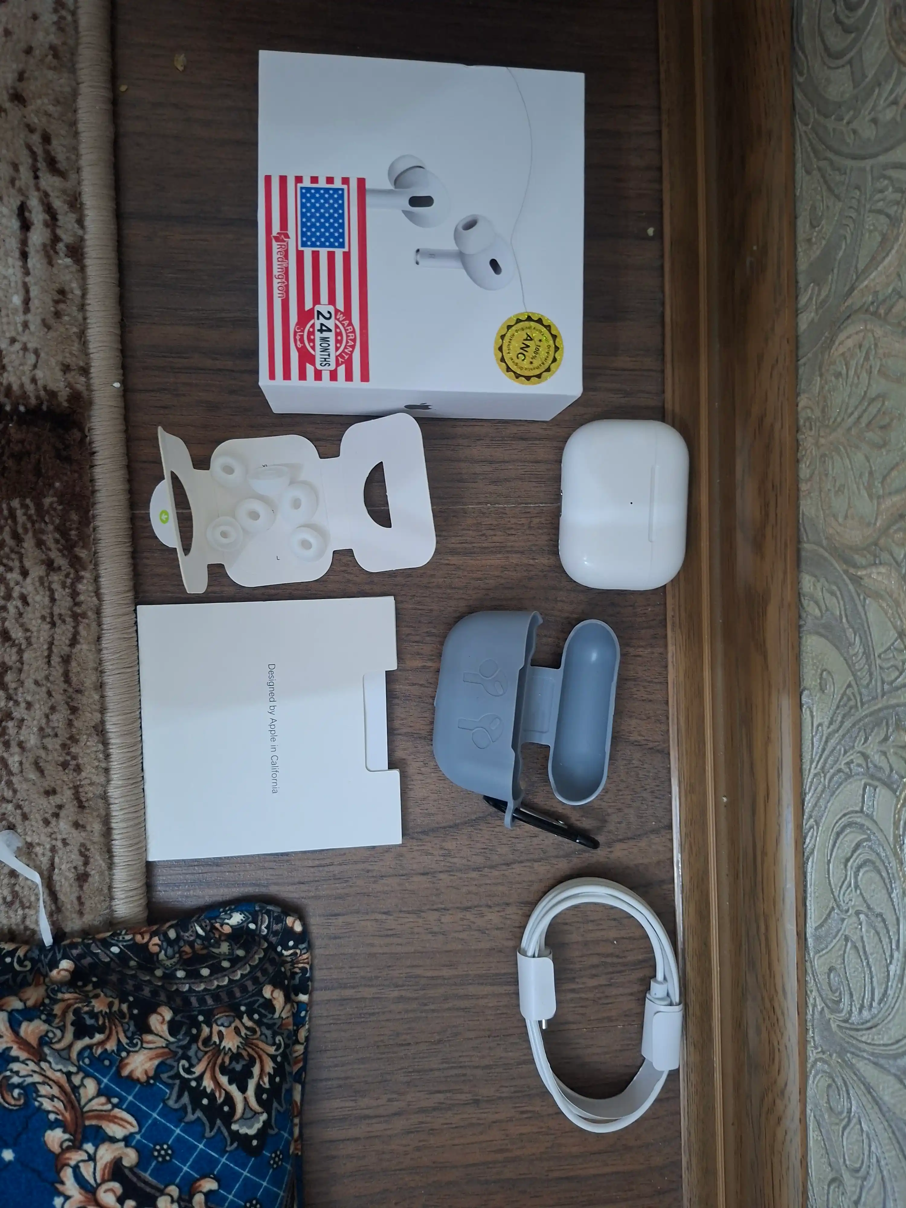 Pods Pro 2 simsiz quloqchinlari, Ayfon va Android uchun Bluetooth, sensorli