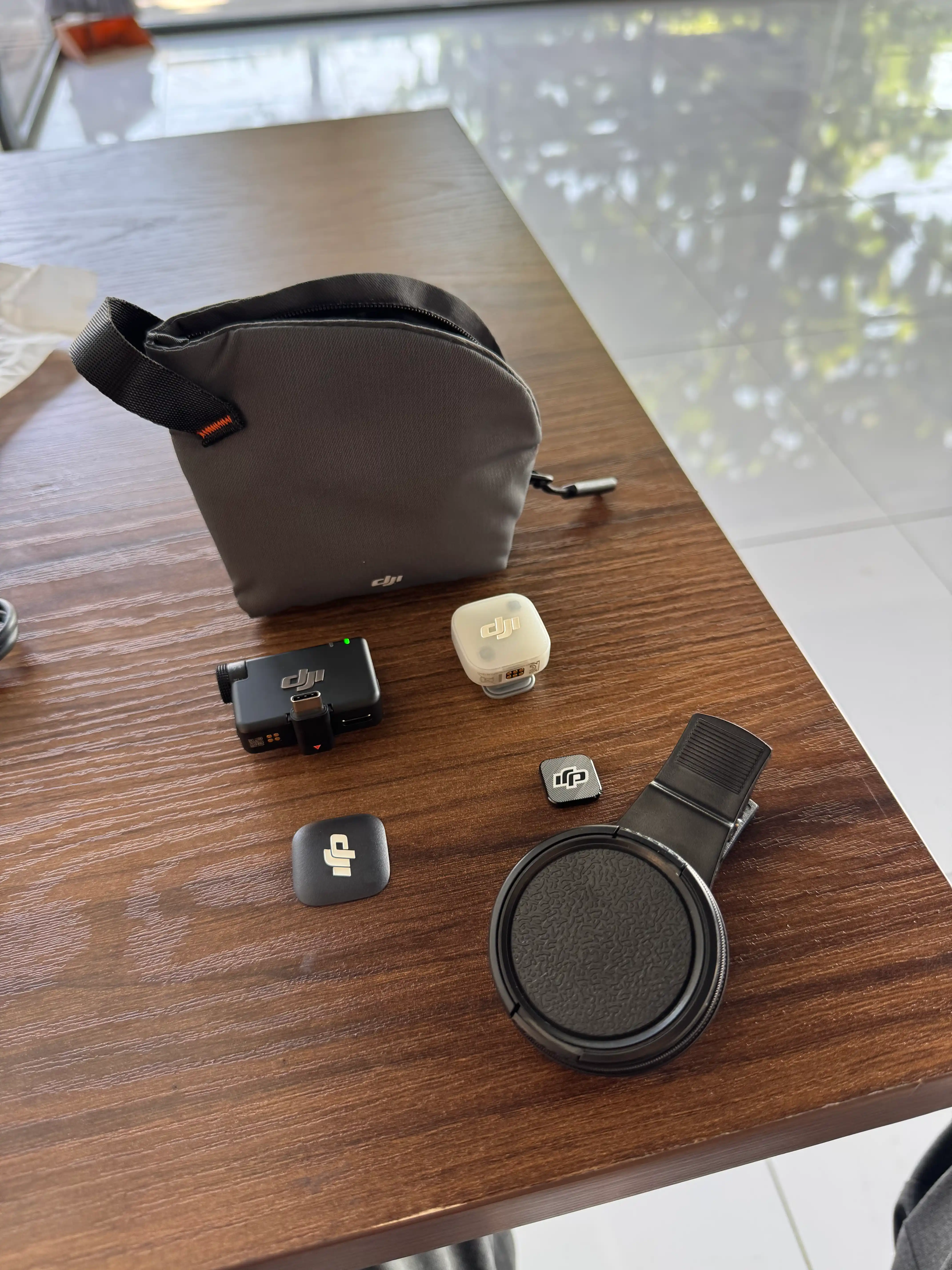 Simsiz mikrofon DJI Mic Mini 2 (1RX +1 X ) iPhone va Android uchun, shovqinsiz ovoz yozish