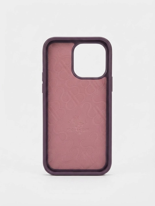 IPhone 13 Pro / 13 Pro Max uchun kashta tikilgan Santa Barbara Polo charm g‘ilofi