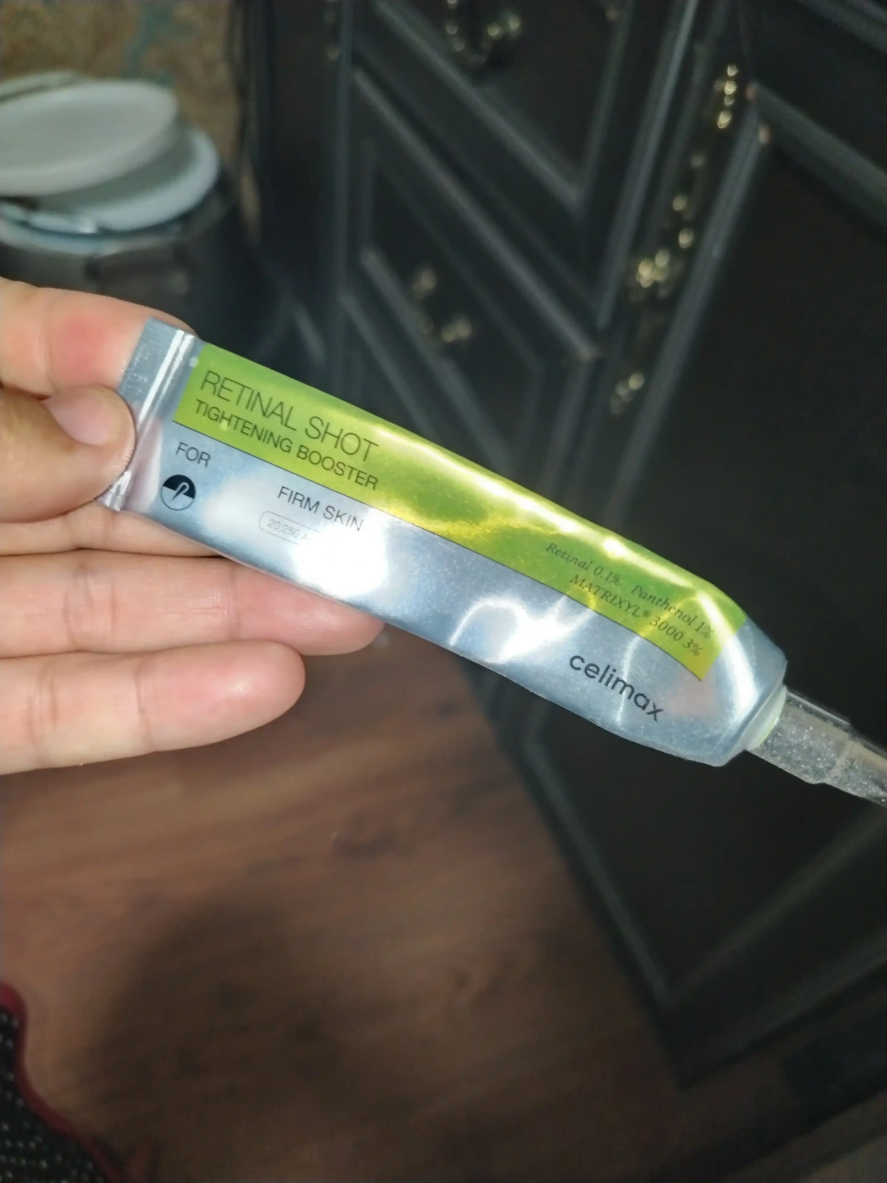 Retinolni mustahkamlovchi zardob va retinolni mustahkamlovchi kuchaytiruvchi krem, Celimax