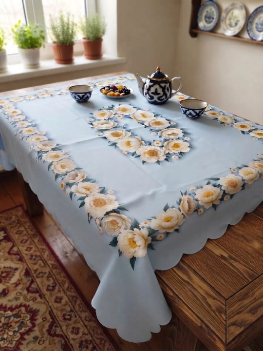 Скатерть, хлопковая скатерть,скатерть для кухни, скатерть в подарок