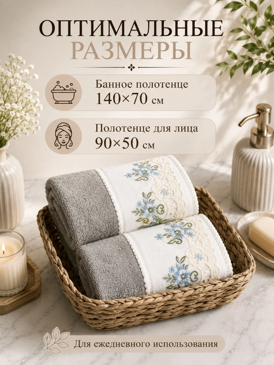 Banni va yuz kamplektlar yumshioq va qulay suvni shimishi zur