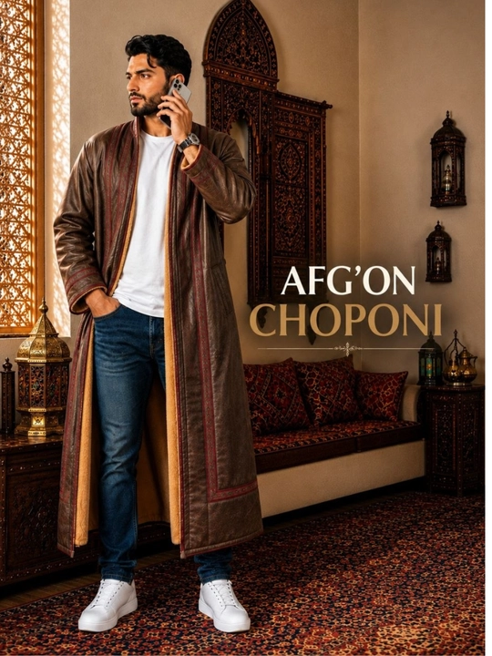 Erkaklar uchun milliy afgʻon choponi - 