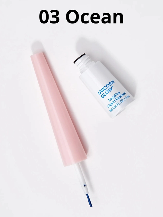 Жидкая подводка для глаз UNICORN GLOW.Dazzling Liquid Eyeliner