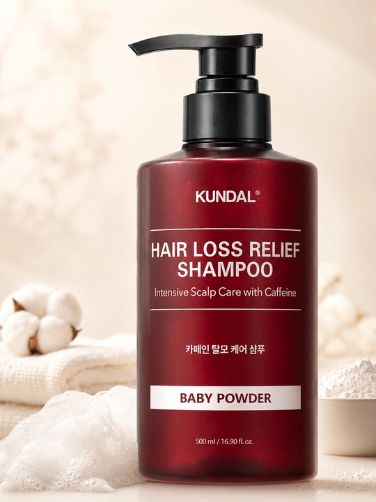 KUNDAL Шампунь против выпадения Hair Loss Relief Scalp Care Caffeine Shampoo, 500 мл - 