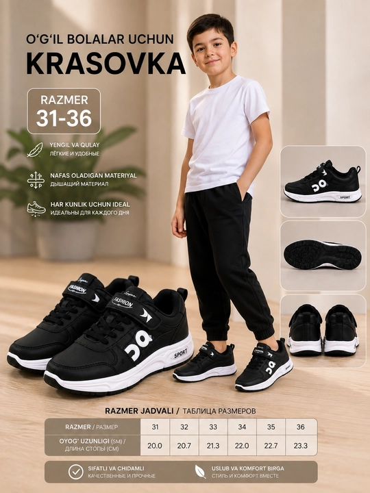 Bolalar uchun krossovkalar - 