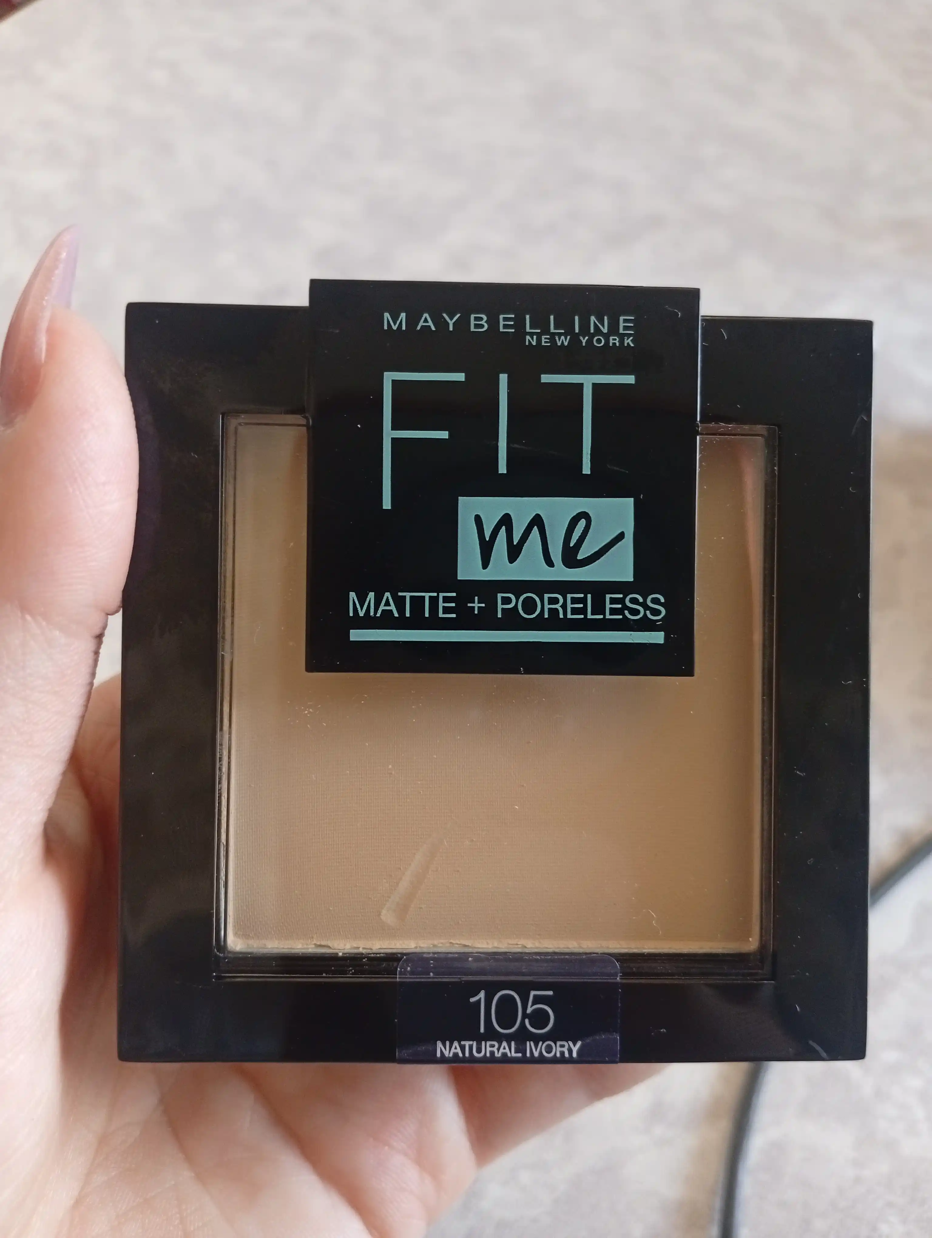 MAYBELLINE Fit me Matte kukuni, ton 105, 9 g, (Meibellin):3/108